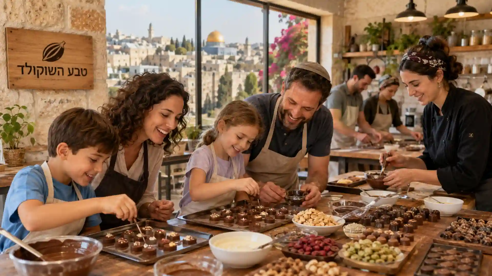 טבע השוקולד פעילות וסדנה לקיץ בירושלים